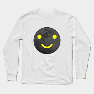 Smile On The Moon Long Sleeve T-Shirt